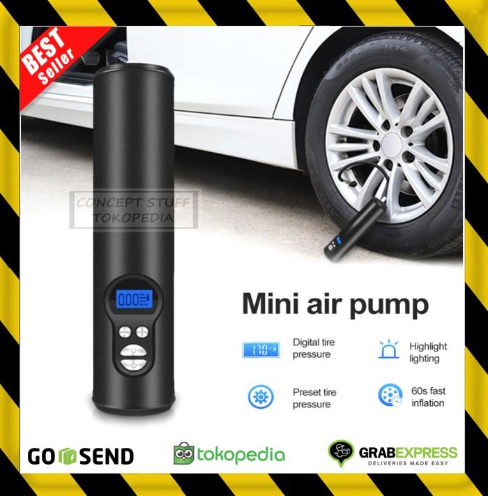 POMPA COMPRESSOR ANGIN BAN BALON BOLA ELEKTRIK MINI WIRELESS PORTABLE