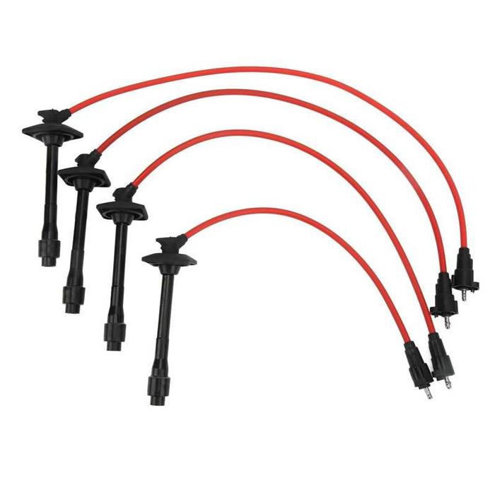 4 Buah/Set Set Kabel Pengapian Busi 90919-22400 Pengganti untuk Set