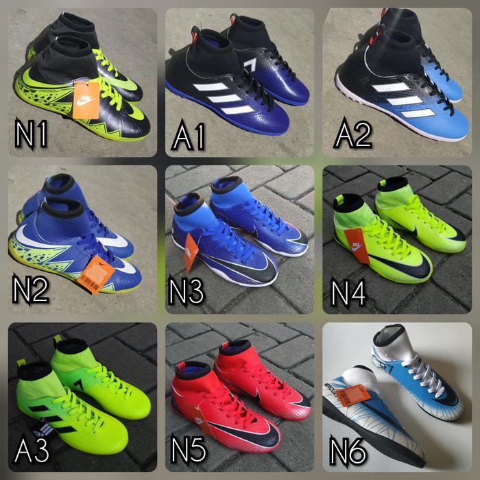 sepatu futsal anak nike adidas