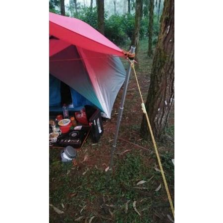 Stopper guyline pengencang tali tenda - flysheet