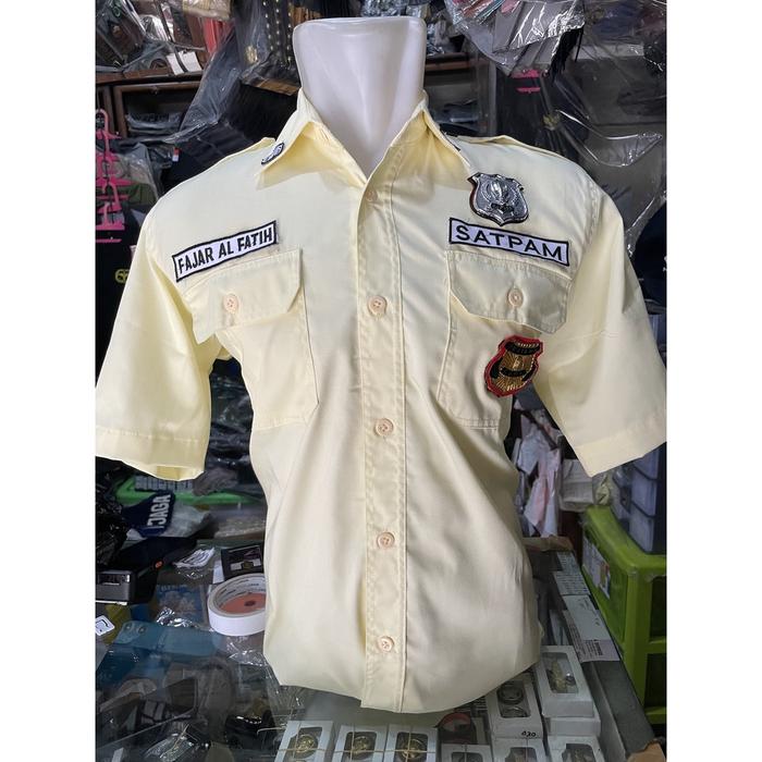Seragam Pdh Satpam Cream  | Seragam Pdh Satpam Terbaru - Pdh Satpam