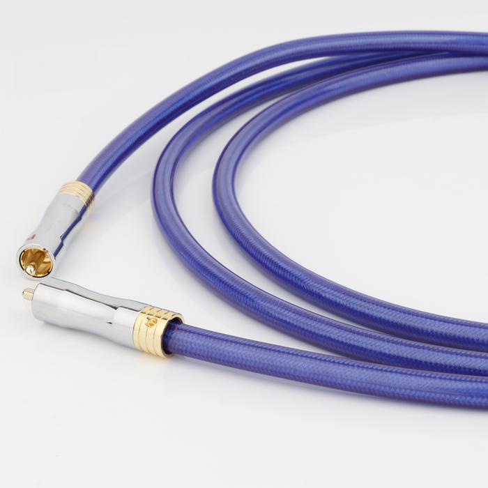 VDH 75Ohm HiFi Coaxial Audio Cable Sliver Plated Digital Audio