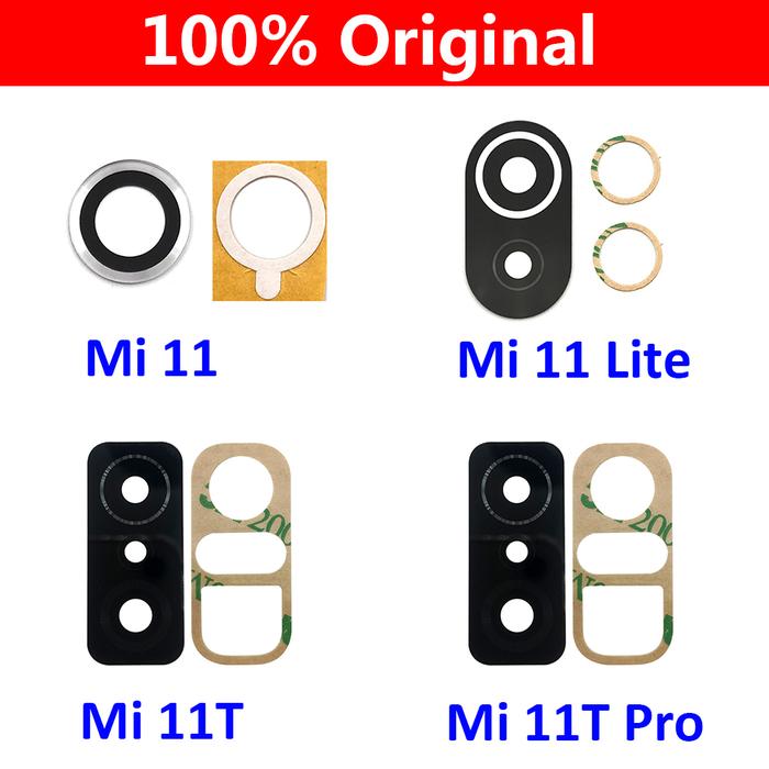 New Camera Glass For Xiaomi Mi 11 Lite 5G 11T Pro Rear Back Camera