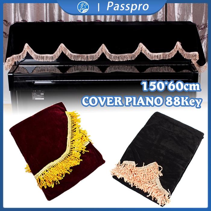 Cover Piano Anti Debu Penutup Pelindung Piano 88 Keys Electronic Piano Keyboard Cover