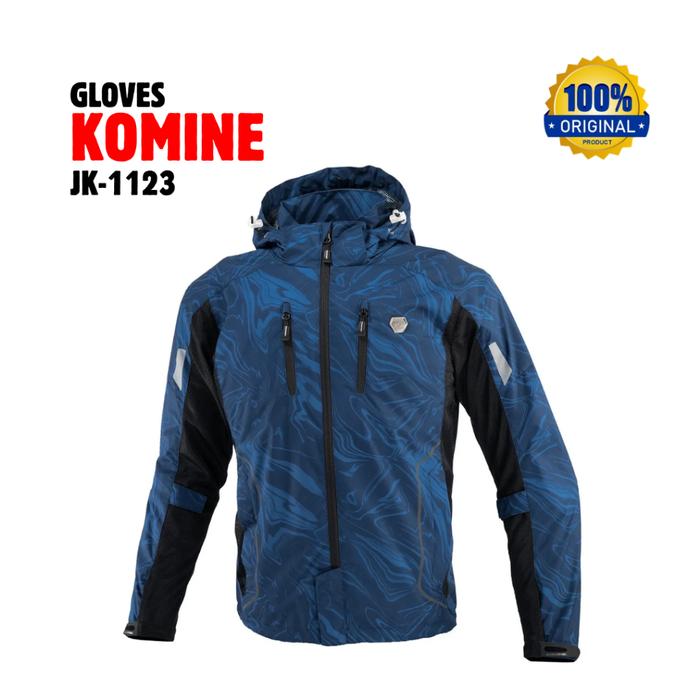 JAKET KOMINE RIDING JACKET JK-1123 HALF MESH ORIGINAL