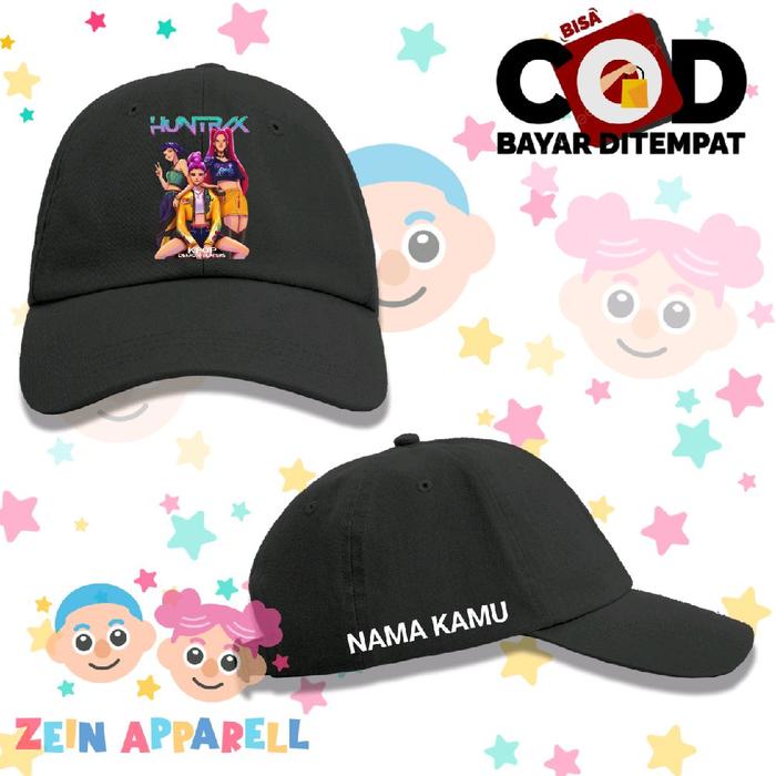 Topi Anak Baseball Kpop Demon Hunter / Topi Anak Kpop Demon Hunter