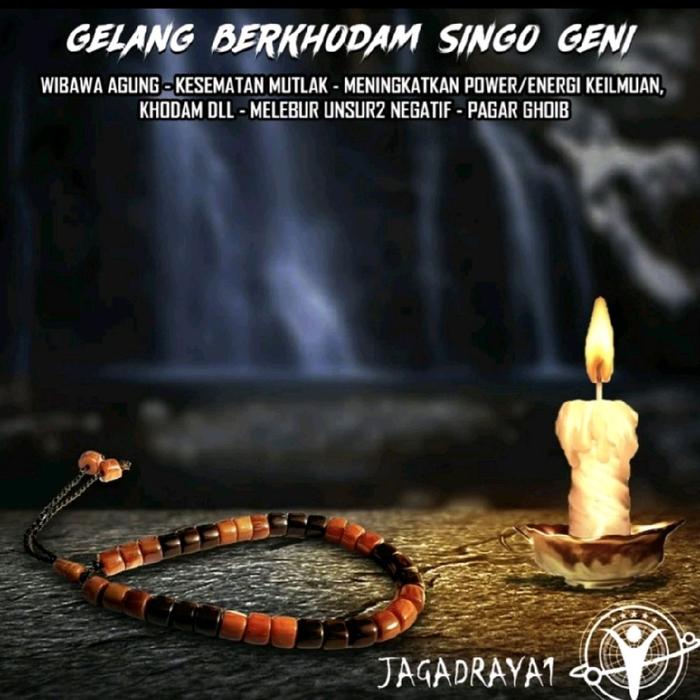 Jagadraya1 Gelang Berkhodam Singo Geni Wibawa Agung Kesematannya Meningkatkan Power Energi Keilmuan