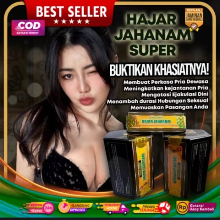AMANHajar-JahanamGOLDpremiumObatKuatPriaSexOlesTahanLama(bisaCOD)