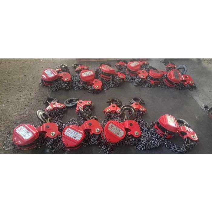 Katrol  / Chain Block / Takel 1 Ton X 6 Meter Terlaris