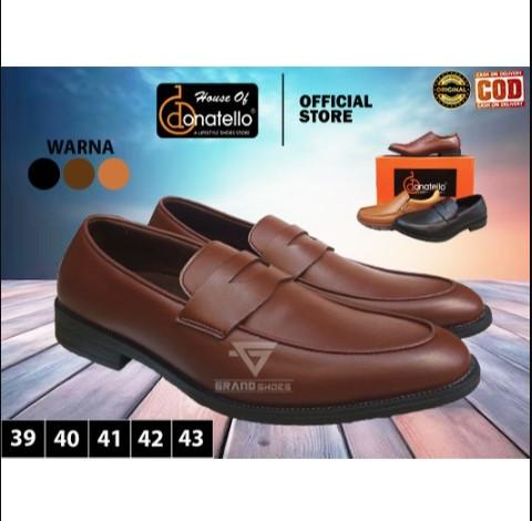 Donatello CC 70012 70013 FW 70012 70011 70013 Sepatu fantofel pria formal formil kantor anti slip ka