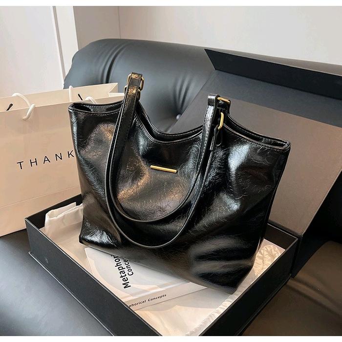 STARLIGHT ML 12 HITAM _ TAS TOTEBAG WANITA VIRAL TERBARU TAS WANITA MURAH KEKINIAN