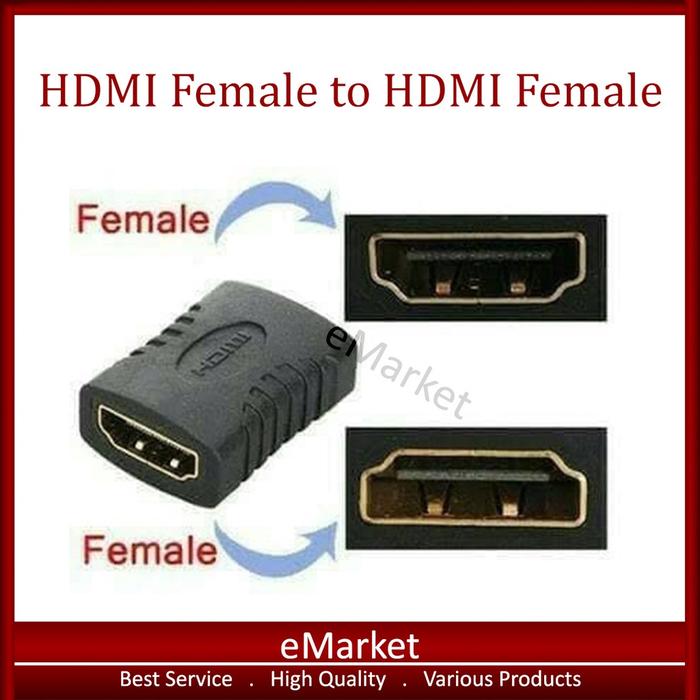 HDMI Female to HDMI Female / Connector Konektor HDMI F F