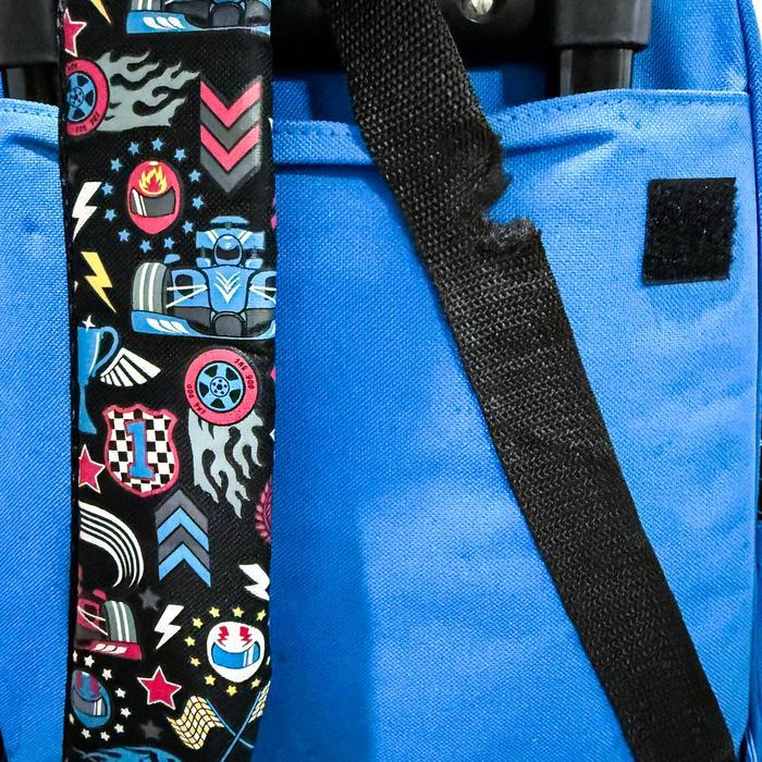 BERMUTU Tas koper trolley Smiggle anak laki-laki gambar mobil balap race car