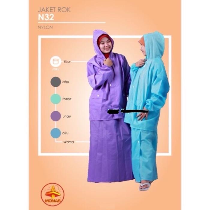 Jas Hujan MONAS N32 Jaket Rok