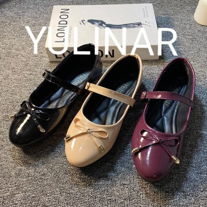 DALILLAN OFFICIAL-sepatu balet flatshoes wanita vita tali gesperr full busa soll karett  DD20