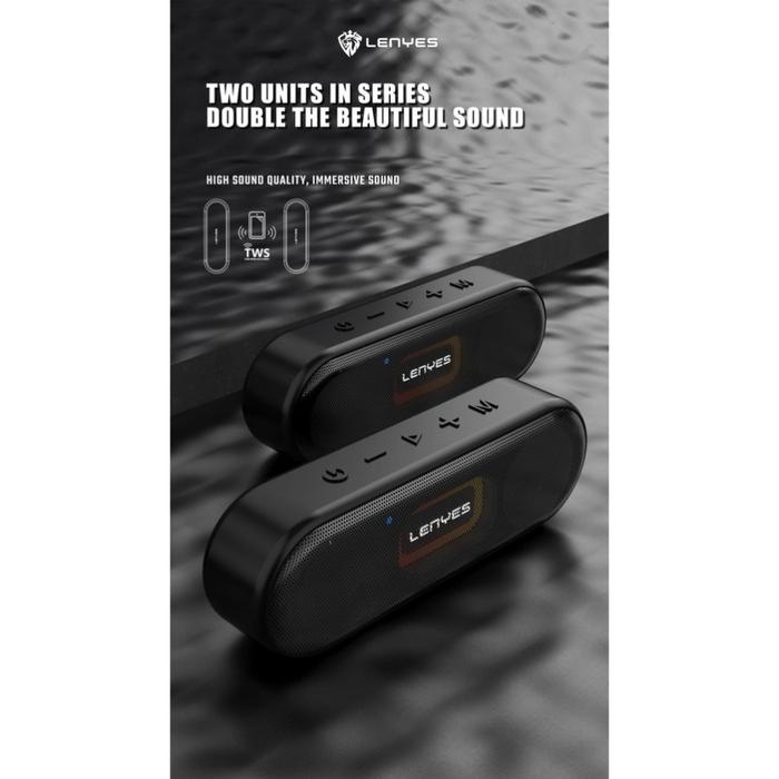 Speaker Buetooth Lenyes S819 20W Waterproof Speaker wireless Grosir