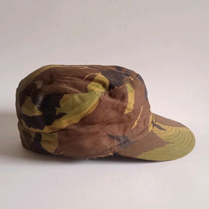 Antik Topi Doreng Militer Lama Dinas ABRI Kode 67049 No.55 Era Orde Baru Kondisi NOS Lama Utuh Layak