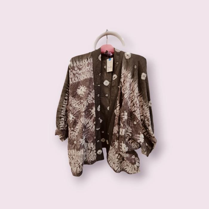 Outer jumputan palembang Cardigan Atasan Wanita