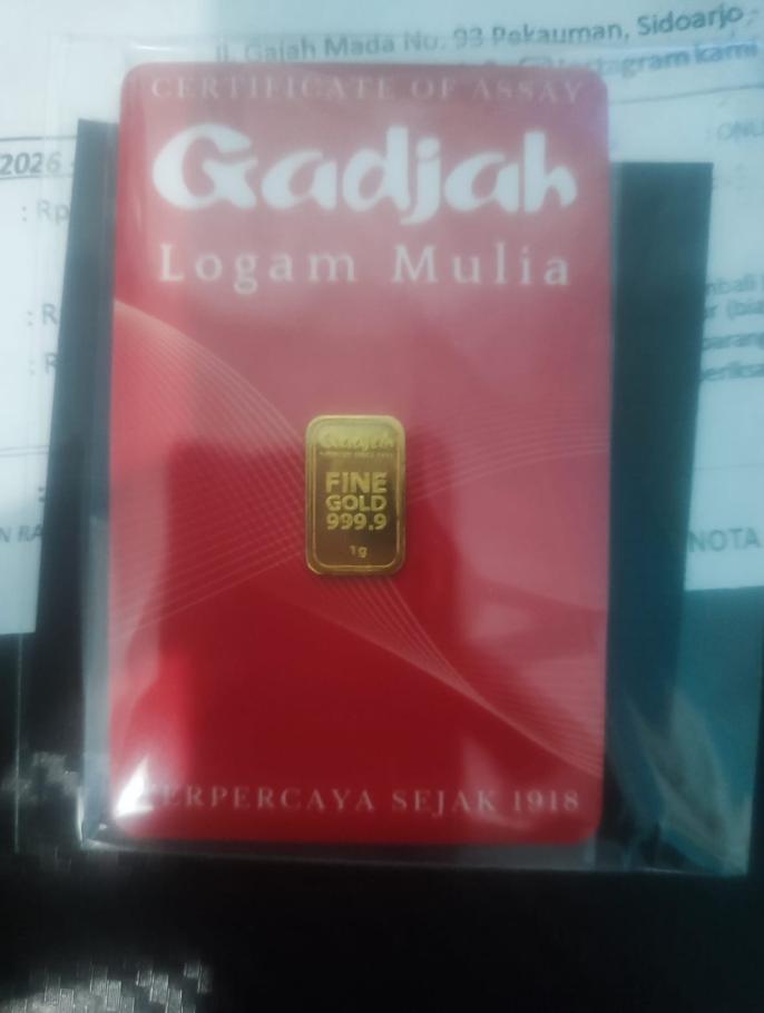 logam mulia emas 1gr emas batangan