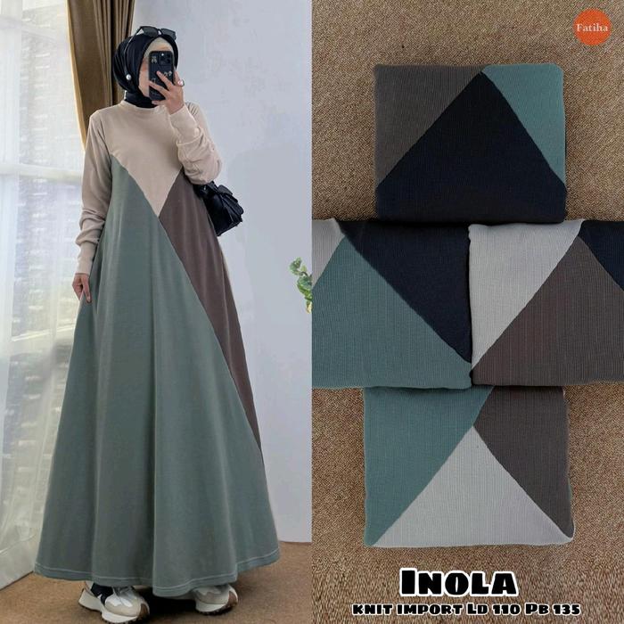 INOLA DRESS by Fatihah // KNIT IMPORT best seller