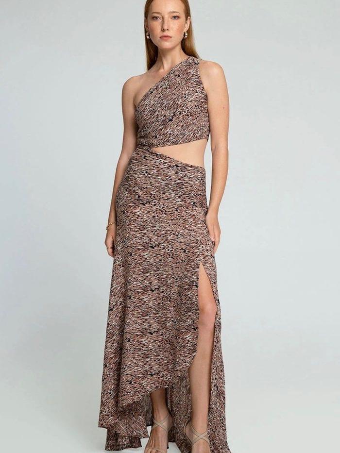 UMA AND LEOPOLD Louise Maxi Dress