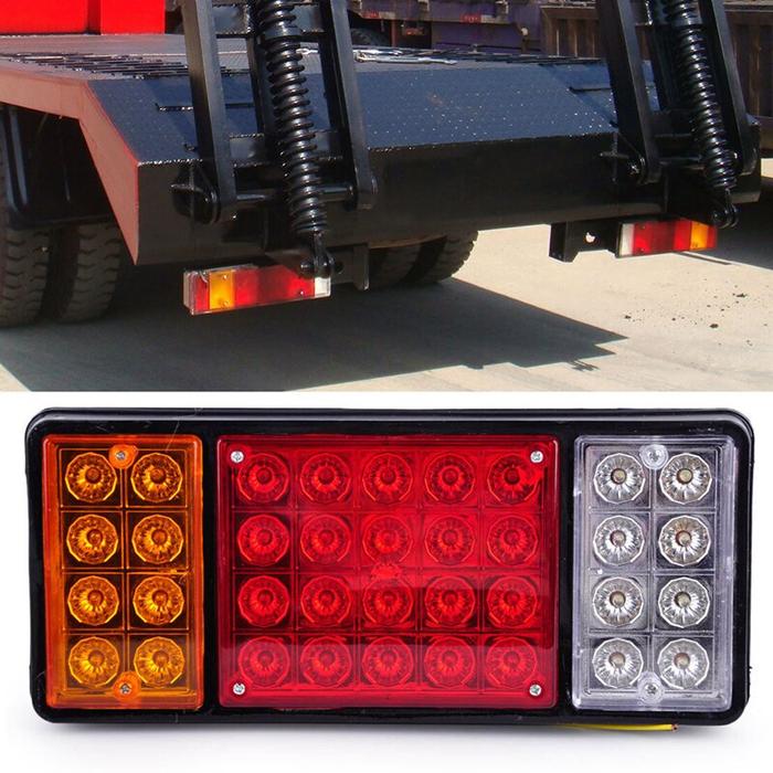 2PCS Lampu Rem / Sein Lampu Stop Belakang 12 & 24 Volt Universal