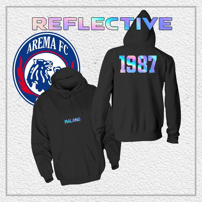 Hoodie Jaket AREMA FC MALANG "Malang Reflektif" || Jaket Supporter | Hooligans