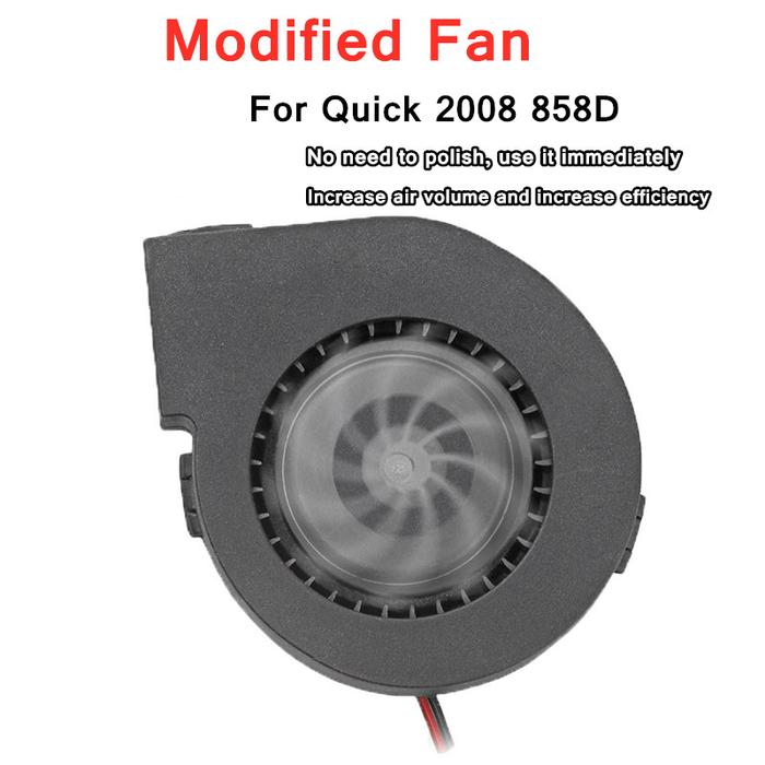Modified Fan Improved Wind Gun for Quick 2008 858D The Wind Gun