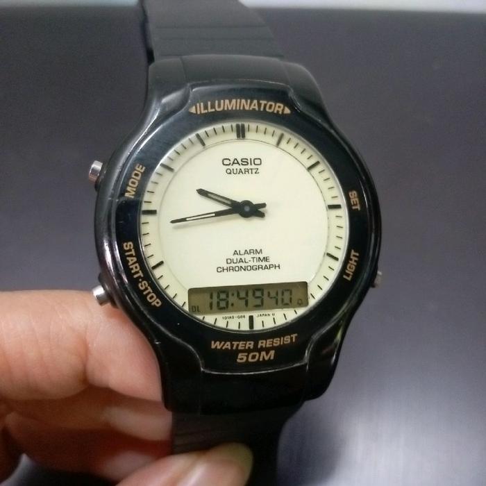 Vintage Casio AW-43 Illuminator Dual Time