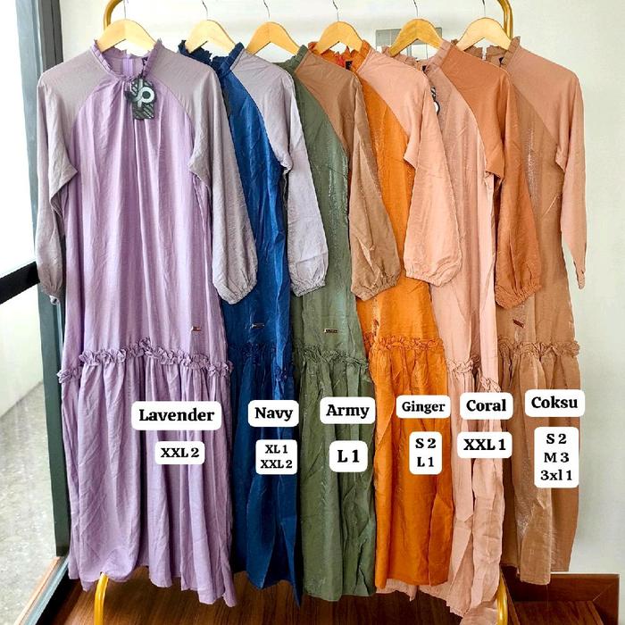 Rena Dress by Journey ORI gamis kekinian
