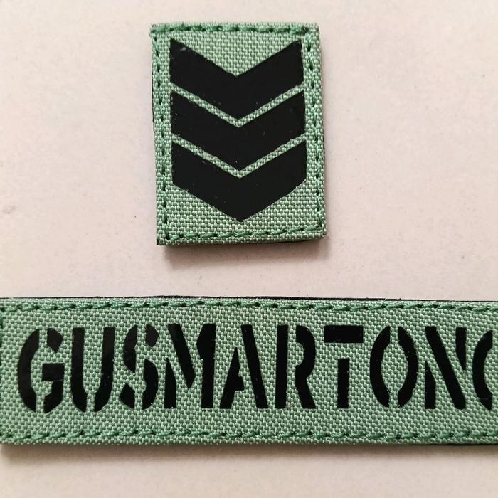 patch laser topi pet sage TNI AD/AL