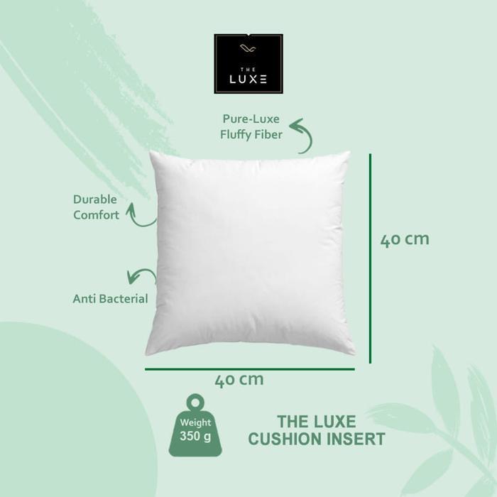 BANTAL SOFA FULL DAKRON 40X40 CM / INSERT DAKRON