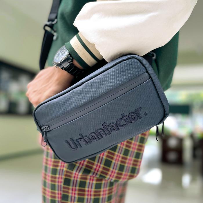 IGNITE BLACK |ManNeedMe X URBAN| Tas Selempang Pria Wanita Clutch Bag Pouch Bag Tas Tangan Hand Bag