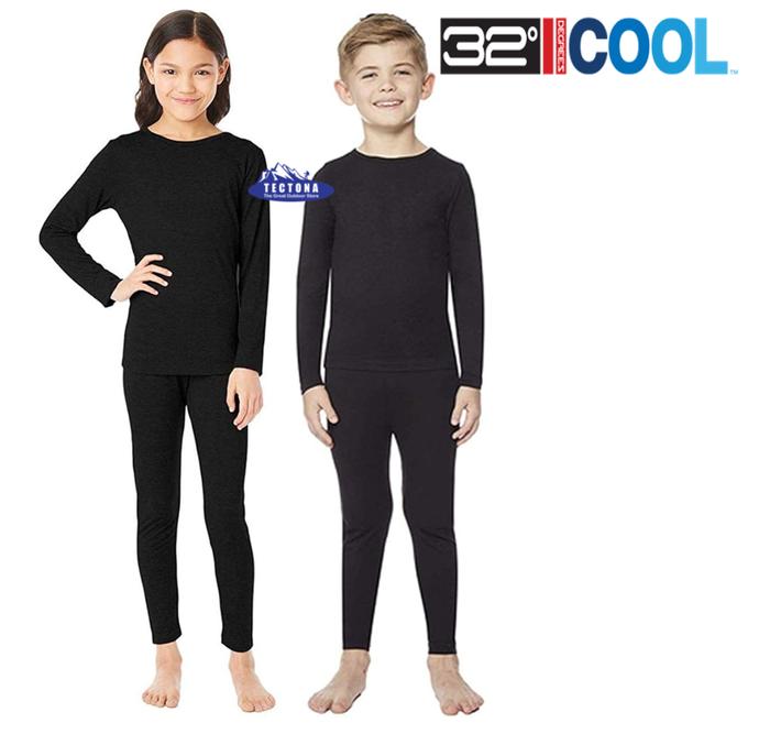 ORIGINAL 32 DEGREES Kid's Heat Base Layer Set
