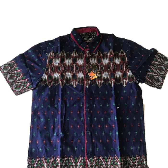 KEMEJA BATIK SEMATA WAYANG BY HASSENDA UKURAN XL