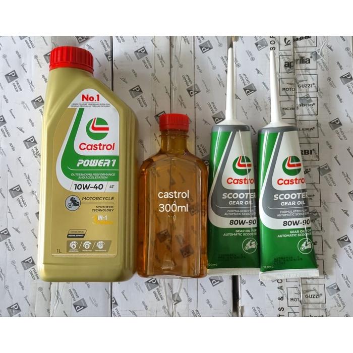 Paket Oli Mesin Oli Gardan VESPA Matic 3V IGET