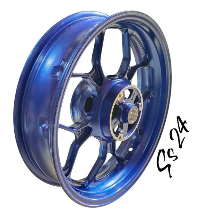 Velg belakang yamaha R25 ABS Biru original 2WD-F5168-02 lospack Motorcycle