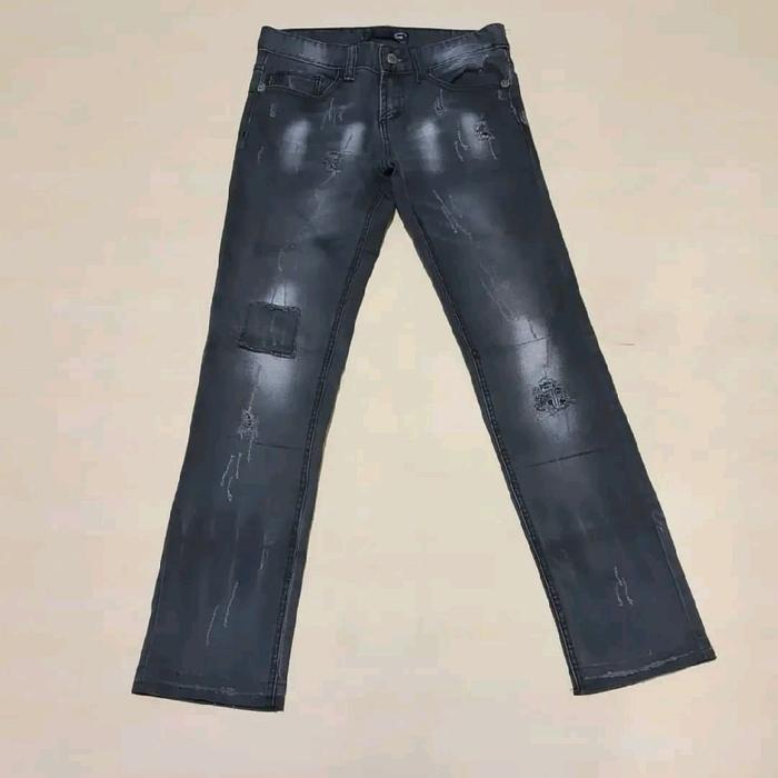 Just Cavalli Distressed Black Washed Jeans  Original   Made In Italy