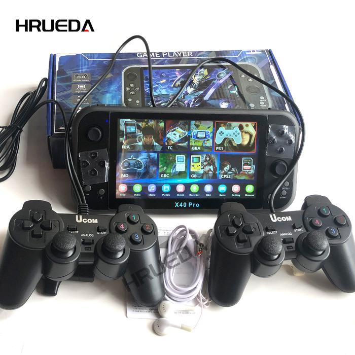 X40 Pro Portable Handheld Retro Game Console 7inch LCD Double Rocker