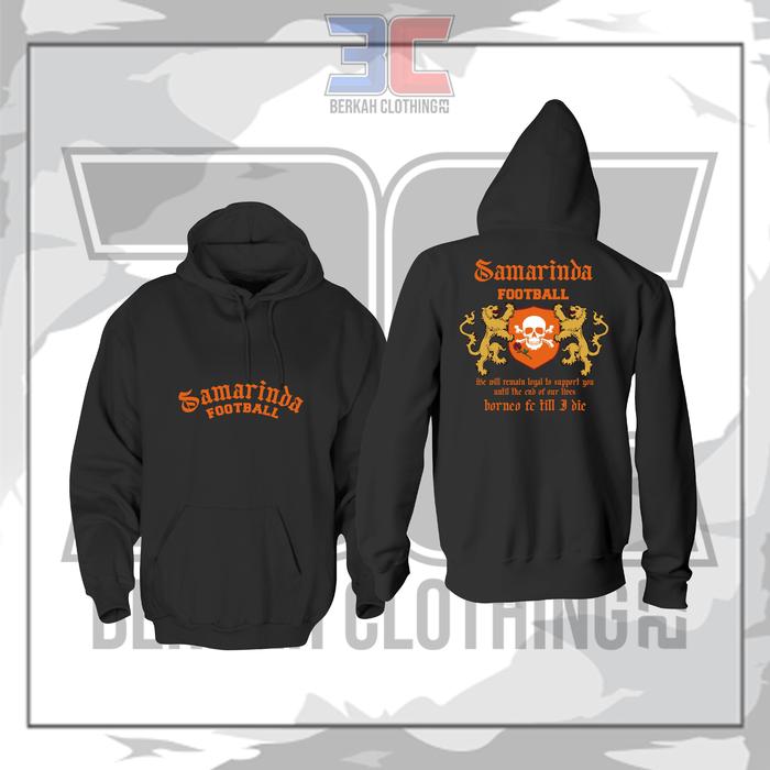 Hoodie Jaket BORNEO FC Samarinda Till I Die || Hoodie supporter Borneo FC
