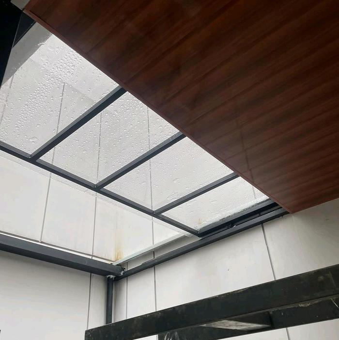 Gorden KANOPI SLEDING Solarflat Bening - Dekorasi Rumah