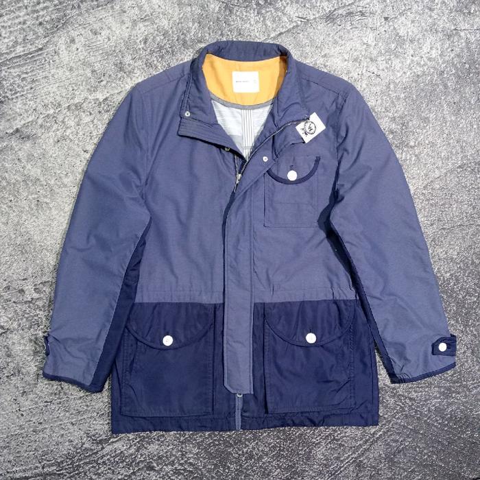 Jaket parka BASIC HOUSE big pocket two colour jaket casual murah size L fit XL