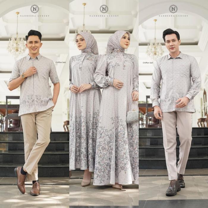 SURINALA CHIFON SALT BY NADHEERA LUXURY (TIDAK SET JILBAB)