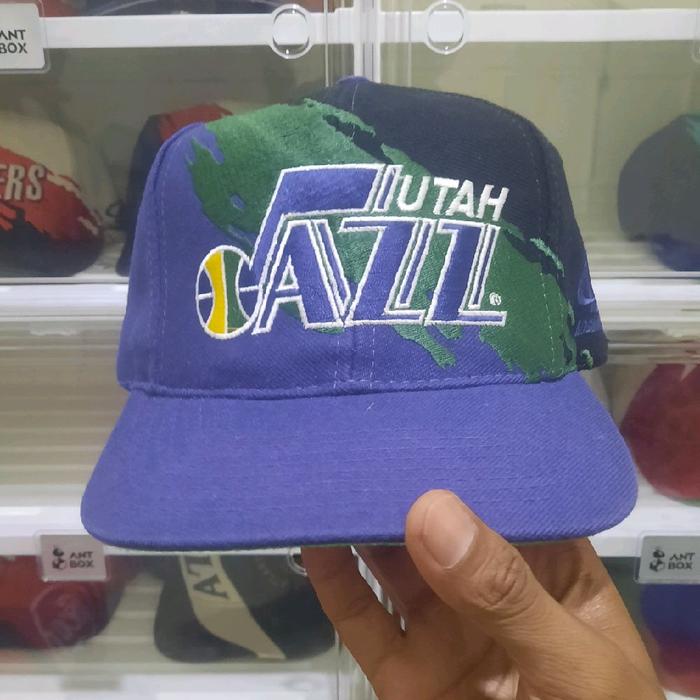 Snapback vintage hat Utah Jazz Splash Logo Athletic 90s