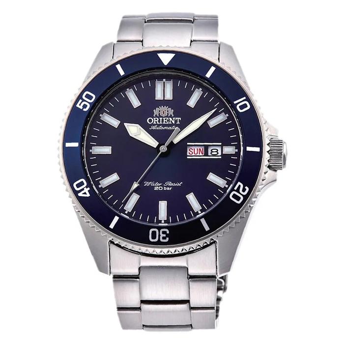 Orient Kanno RA-AA0009L39B Jam Tangan Pria Diver Blue Dial Stainless Steel 44mm Tahan Air 200m Fitur