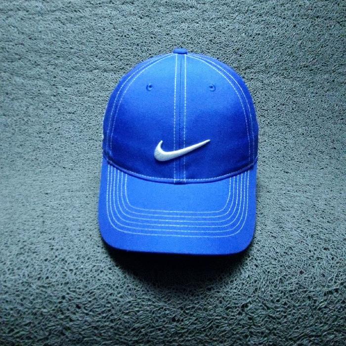 topi nike biru original preloved