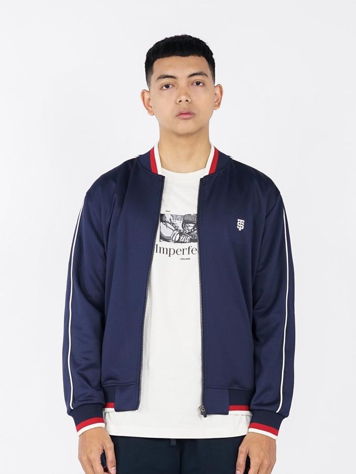 3Second Men's Tracksuit Jacket Regular Fit Polyester Sporty Asmodus HP-040625