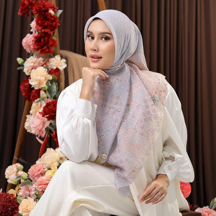 Umama Scarves Box - Kerudung Motif Hijab Segi Empat Premium Umama Scarves (include box)