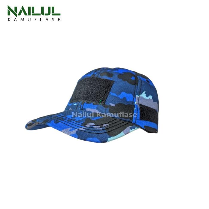 Topi Tactical Full Kain Loreng Army AU Premium - Bahan Ribstop Katun Best Quality Baret Baret