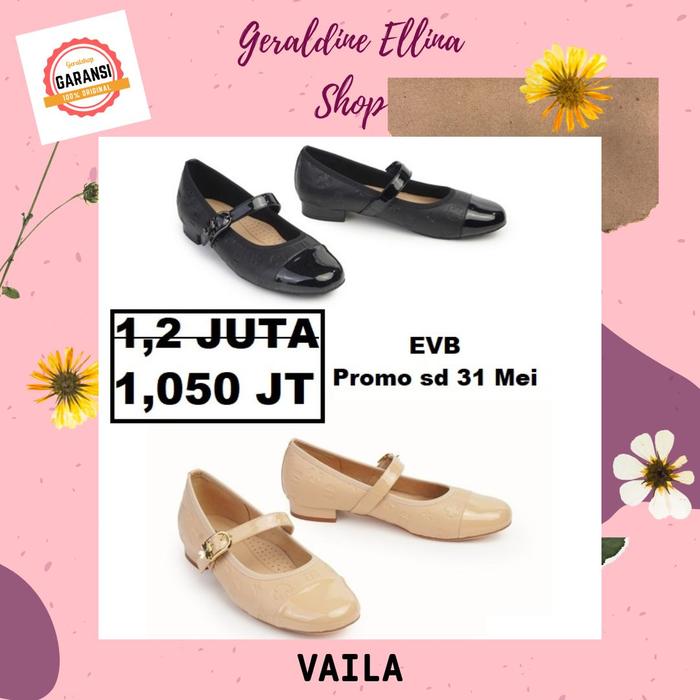 Sepatu flat shoes wanita seri VAILA EVB SALE original 100%